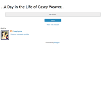 Tablet Screenshot of caseylynneweaver.blogspot.com