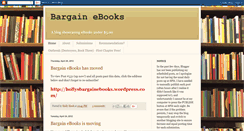 Desktop Screenshot of bargainebooks.blogspot.com