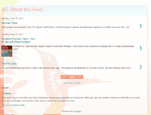 Tablet Screenshot of foodie-tammy.blogspot.com