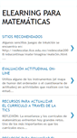 Mobile Screenshot of elearningparamatematicas.blogspot.com