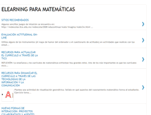 Tablet Screenshot of elearningparamatematicas.blogspot.com