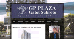 Desktop Screenshot of gpplaza-gatotsubroto-apartment-office.blogspot.com