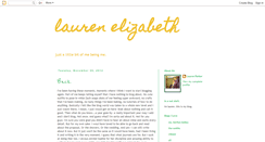 Desktop Screenshot of laurenparker23.blogspot.com