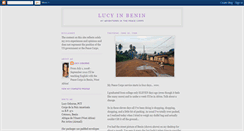 Desktop Screenshot of lucyinbenin.blogspot.com