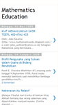 Mobile Screenshot of mathematicsedu.blogspot.com