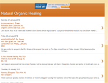 Tablet Screenshot of naturalorganichealing.blogspot.com