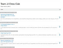 Tablet Screenshot of jjchessclub.blogspot.com