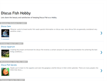 Tablet Screenshot of discusfishhobby.blogspot.com