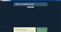 Desktop Screenshot of diariodeciudadguzman.blogspot.com
