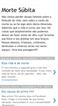 Mobile Screenshot of morte-subita.blogspot.com