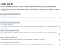 Tablet Screenshot of morte-subita.blogspot.com