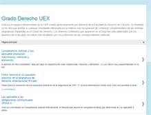 Tablet Screenshot of gradoderechouex.blogspot.com