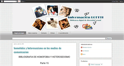 Desktop Screenshot of infolgtbttti.blogspot.com