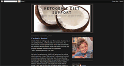 Desktop Screenshot of ketosupport.blogspot.com
