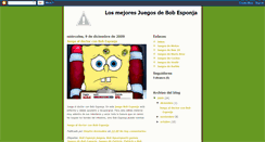 Desktop Screenshot of mejoresjuegos-bobesponja.blogspot.com