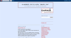 Desktop Screenshot of garmingpshowto.blogspot.com