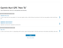 Tablet Screenshot of garmingpshowto.blogspot.com