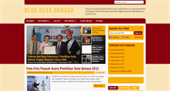 Desktop Screenshot of dutabahasa.blogspot.com