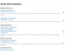 Tablet Screenshot of dutabahasa.blogspot.com