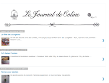 Tablet Screenshot of mademoisellecoline.blogspot.com