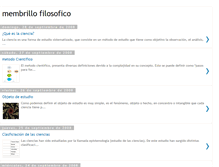 Tablet Screenshot of membrillofilosofico.blogspot.com