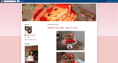 Desktop Screenshot of heatherhornbackscakes.blogspot.com