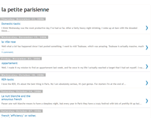 Tablet Screenshot of labelleparisienne.blogspot.com
