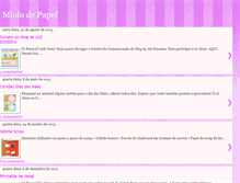 Tablet Screenshot of miolodepapel.blogspot.com