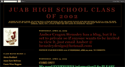 Desktop Screenshot of juabhighschoolclassof2002.blogspot.com