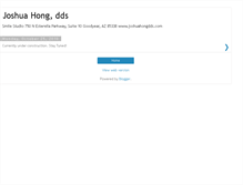 Tablet Screenshot of joshuahongdds.blogspot.com