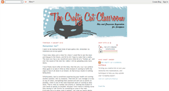 Desktop Screenshot of craftycatclassroom.blogspot.com