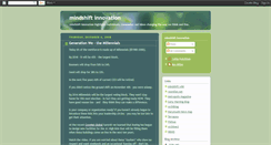 Desktop Screenshot of mindshiftinnovation.blogspot.com