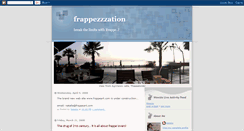 Desktop Screenshot of frappezzzation.blogspot.com