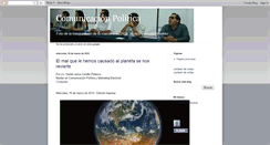 Desktop Screenshot of comunicacionpoliticayucatan.blogspot.com