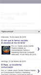 Mobile Screenshot of comunicacionpoliticayucatan.blogspot.com