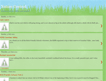 Tablet Screenshot of naturecentred.blogspot.com