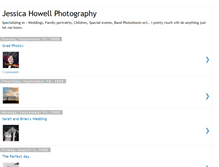 Tablet Screenshot of jessicahowellphotography.blogspot.com