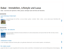 Tablet Screenshot of dubai-immobilien.blogspot.com