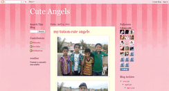 Desktop Screenshot of cuteangels.blogspot.com