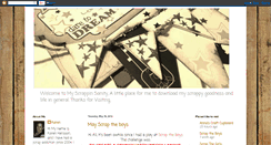 Desktop Screenshot of myscrappinsanity.blogspot.com