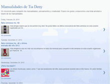 Tablet Screenshot of manualidadesdetiadeny.blogspot.com
