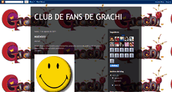 Desktop Screenshot of clubdefansdegrachi.blogspot.com
