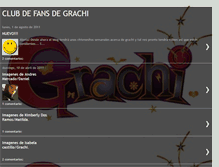 Tablet Screenshot of clubdefansdegrachi.blogspot.com