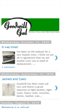 Mobile Screenshot of goodwillgal.blogspot.com
