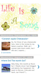 Mobile Screenshot of my-life-song.blogspot.com