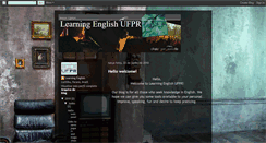 Desktop Screenshot of learningenglishufpr.blogspot.com