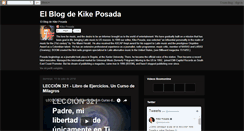 Desktop Screenshot of kikeposada.blogspot.com