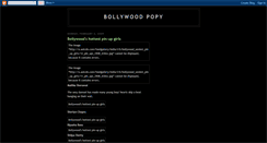 Desktop Screenshot of bollywood-popy.blogspot.com