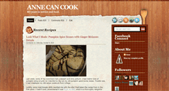 Desktop Screenshot of annecancook.blogspot.com