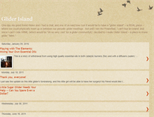 Tablet Screenshot of glider-island.blogspot.com